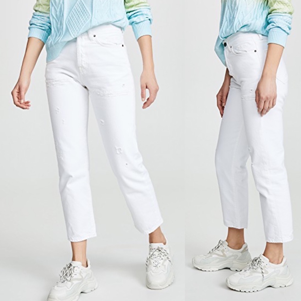 PRPS Relaxed Cropped Boyfriend Jeans